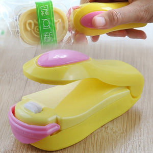 Portable household mini sealing machine food plastic bag