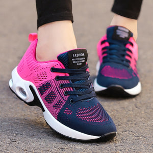 KAMUCC New Platform Ladies Sneakers Breathable Women Casual Shoes Woman Fashion Height Increasing Shoes