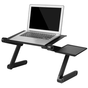 Offices Computer Portable in Aluminium Adjustable with Mouse Carpet