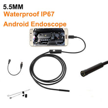Load image into Gallery viewer, Endoscope Camera Flexible IP67 Waterproof Inspection Borescope Adjustable
