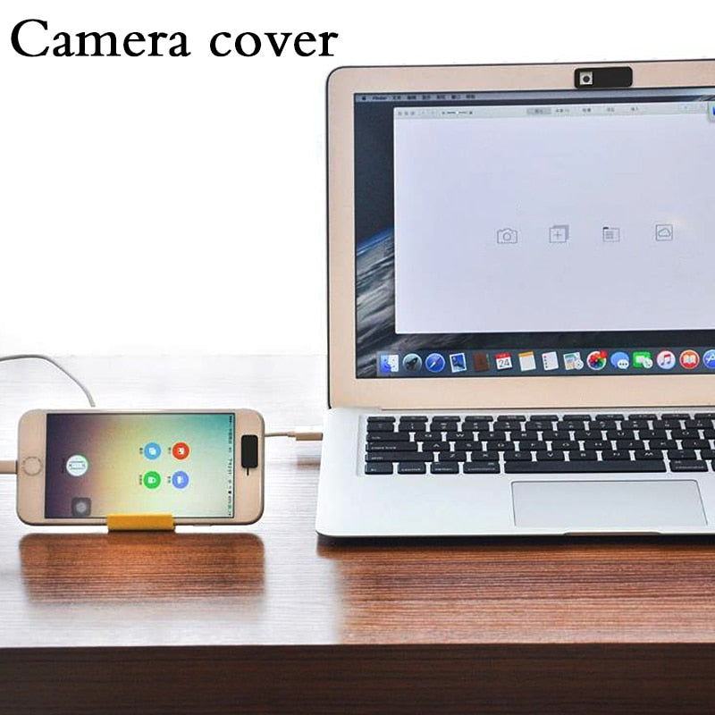 Mini Shutter Magnet Slider Plastic Camera Cover For IPad Web Laptop PC Mac Tablet Privacy